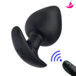 Plug Anal com Vibrador e Controle Remoto