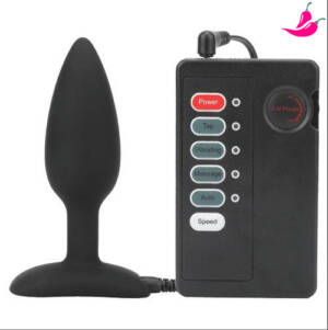 Plug Anal em Silicone com Estimulação Elétrica por Controle Remoto - Energy Plug