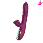 Vibrador Rabbit com Estimulação de Ponto G e Sugador de Clitóris - Luxury Sensuality