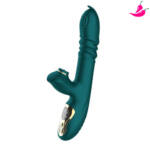 Vibrador Rabbit com Estimulação de Ponto G e Sugador de Clitóris - Luxury Sensuality