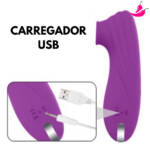 Sugador de Clitóris com 10 Velocidades de Sucção - Vacuum