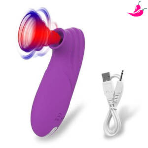Sugador de Clitóris com 10 Velocidades de Sucção - Vacuum