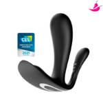 Satisfyer TopSecret+ - Vibrador de Ponto G, Clitóris e Ânus