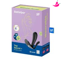 Satisfyer TopSecret+ - Vibrador de Ponto G, Clitóris e Ânus