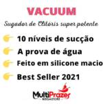 Sugador de Clitóris com 10 Velocidades de Sucção - Vacuum