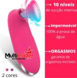 Sugador de Clitóris com 10 Velocidades de Sucção - Vacuum
