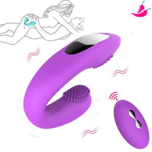 Vibrador 2 em 1 Estimulador de Clitóris e Ponto G - Vetiry