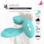 Vibrador 2 em 1 Estimulador de Clitóris e Ponto G - Vetiry