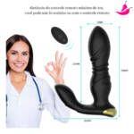 Vibrador Anal com 8 Modos de Impulsos