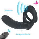 Vibrador Anel Peniano Companheiro c/ Controle Remoto - DPower