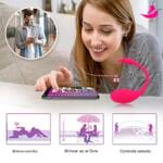 Vibrador com Controle por Aplicativo Sem Limites de Distância - Vivid