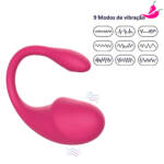 Vibrador Feminino de Ponto G e Clitóris com Controle a Remoto Bluetooth - Lola