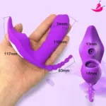 Vibrador com Simulador de Sexo Oral, Sugador de Clitóris e Estimulador de Ponto G - Multi Pleasure