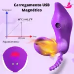 Vibrador com Simulador de Sexo Oral, Sugador de Clitóris e Estimulador de Ponto G - Multi Pleasure