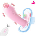 Vibrador de Calcinha para Clitóris e Ponto G com Controle Remoto a Distância