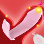 Vibrador de Calcinha para Clitóris e Ponto G com Controle Remoto a Distância