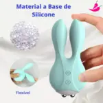 Vibrador Feminino 10 Vibrações; Choque - Lilo Rabbit