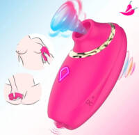 Vibrador Feminino Sugador de Clitóris; Simulador de Sexo Oral com Linguinha - Sexwell