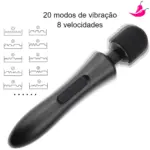 Vibrador Massageador; Masturbador Varinha Mágica