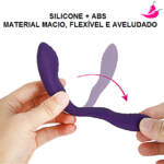 Vibrador para Casais em Formato U com Controle Remoto Couples