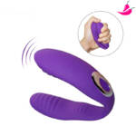Vibrador para Casais em Formato U com Controle Remoto Couples