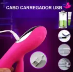 Vibrador Rabbit de Ponto G e Clitóris, Aquecimento e Multi Velocidades - Mr Rabbit