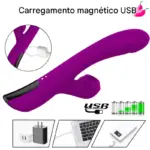 Vibrador Rabbit e Sugador de Clitóris - Saintman