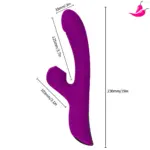 Vibrador Rabbit e Sugador de Clitóris - Saintman