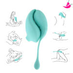 Vibrador; Sugador de Clitóris 2 em 1 - Ovo Olo