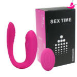 Vibrador de Casais com Estimulador de Ponto G; Sugador de Clitóris - Sex Time