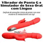Vibrador de Ponto G e Simulador de Sexo Oral - McLove