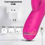 Vibrador de Ponto G e Simulador de Sexo Oral - McLove