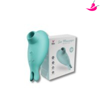 Vibrador Estimulador e Sugador de Clitóris - Dibe Little Blue