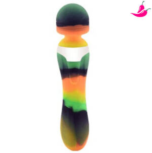 Vibrador Feminino Duplo Varinha Mágica e Consolo - MagicMic