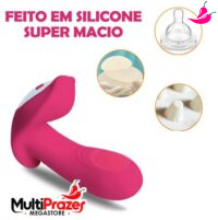 Vibrador de Calcinha; Massageador de Ponto G e Clitóris com Controle Remoto - Dance Spirit
