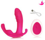 Vibrador de Calcinha para Clitóris, Ponto G e Ânus com Controle Remoto a Distância - Vibra Love