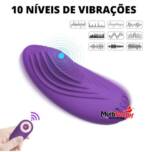 Vibrador Calcinha Vibratória com Controle Remoto a Distância- Vibrosensi