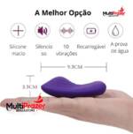 Vibrador Calcinha Vibratória com Controle Remoto a Distância- Vibrosensi