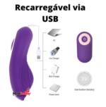 Vibrador Calcinha Vibratória com Controle Remoto a Distância- Vibrosensi
