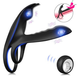 Anel peniano que aumenta a circunferência para casais