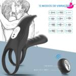 Anel peniano que aumenta a circunferência para casais