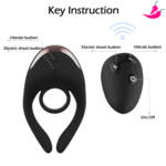 Anel Peniano Elétrico - 10 Vibrações