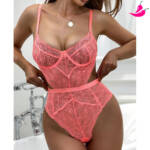 Body Sensual em Renda Detalhada para Causar na Cama - BodySex Linha Sensualité