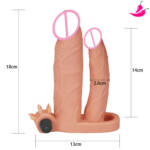 Capa Peniana Dupla Penetração para Casais