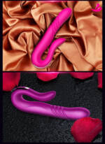 Vibrador Feminino Estimulador De Clitóris E Consolo Telescópico