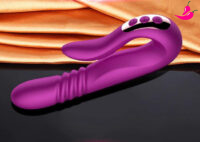 Vibrador Feminino Estimulador De Clitóris E Consolo Telescópico