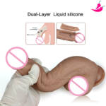 Dildo Realista Sensual Soft + Cinta