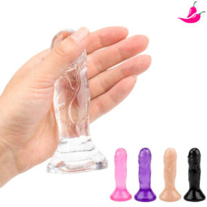 Dildo Consolo Pênis de Silicone com Ventosa – Lovidick