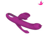 Dominatrix - Vibrador Tripla Estimulação com Aquecimento