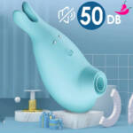 Vibrador Estimulador e Sugador de Clitóris - Dibe Little Blue